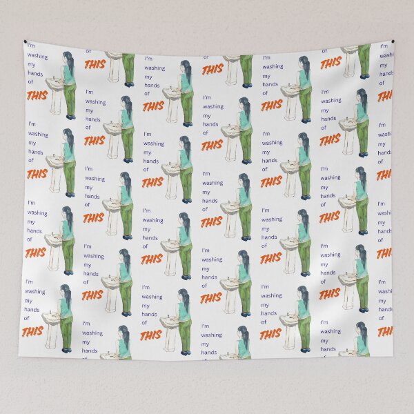 Item preview, I'm Washing My Hands Of This designed and sold by LadyMiloShop.
