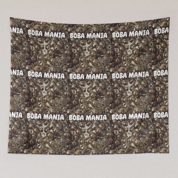 Item preview, Boba Mania - Funny Bubble Tea Mania for Foodies designed and sold by Myōhō Print Co..