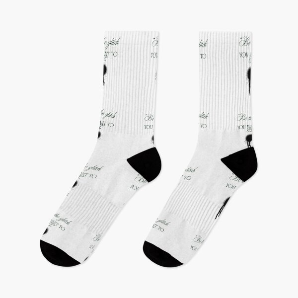 Item preview, Be the Glitch You Want to See Design designed and sold by SloganSauce.