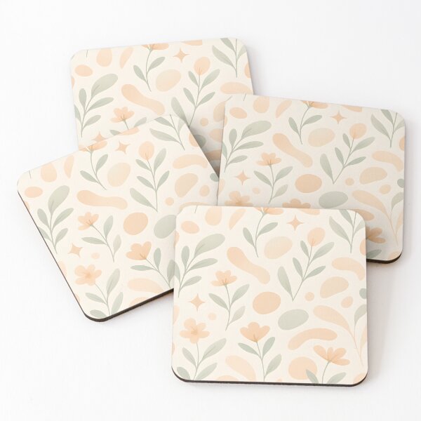 Item preview, Soft Botanical Pastel Floral Pattern. designed and sold by JenuAuro Studio.