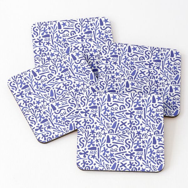 Item preview, Scandinavian Blue art designed and sold by Anisha  Vaz.