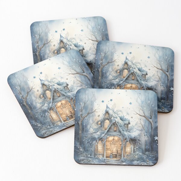 Item preview, Winter landscape. Winter night. designed and sold by MagelliShop.