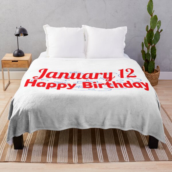 Item preview, January 12, Gift birthday designed and sold by Sujinthaiart.