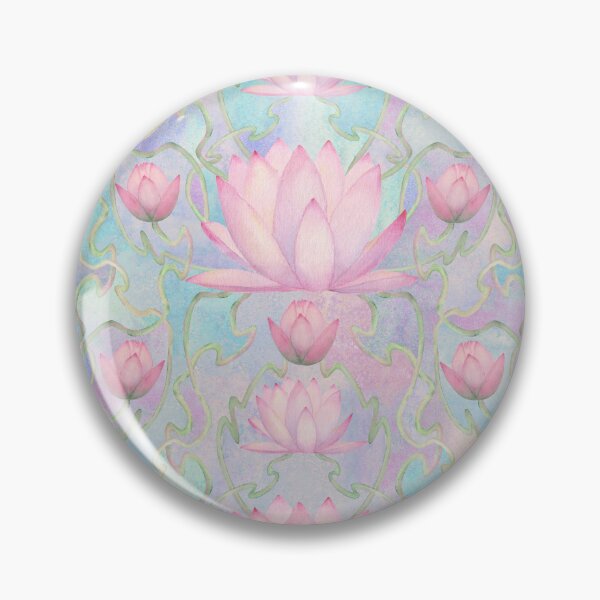 Item preview, Lotus in pink and blue  designed and sold by Anisha  Vaz.
