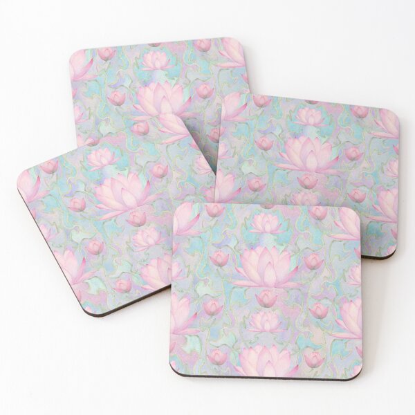 Item preview, Lotus in pink and blue  designed and sold by Anisha  Vaz.