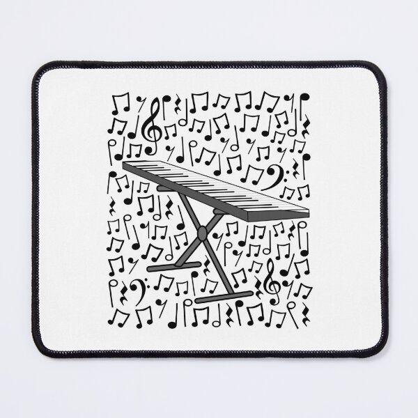 Item preview, Keyboard Musical Notes Pianist Keyboardist Music Teacher Musician designed and sold by doodlerob.