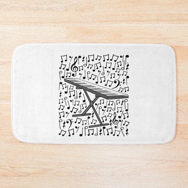 Item preview, Keyboard Musical Notes Pianist Keyboardist Music Teacher Musician designed and sold by doodlerob.