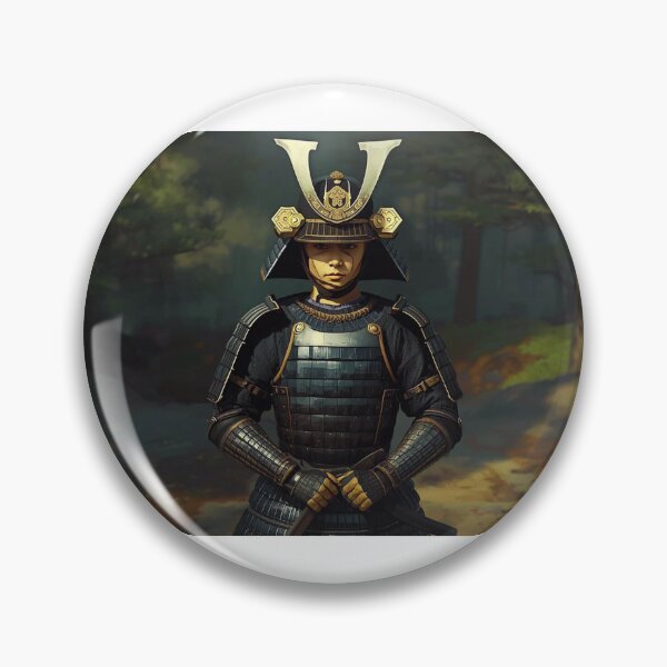 Artikelvorschau, Weibliche Samurai mit Kabuto entworfen und verkauft von OniBladeStudio.