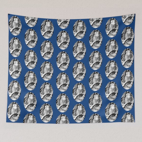 Item preview, Snowy Owl In The Winter Forest designed and sold by AlchemyColor.