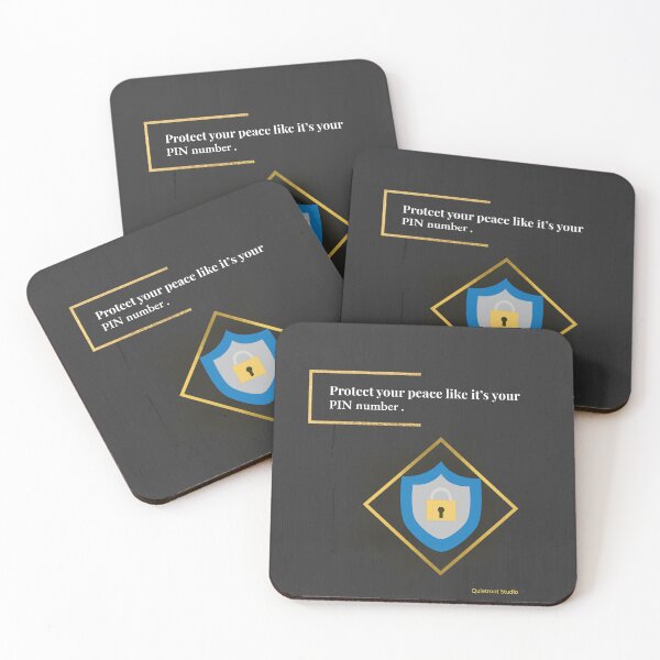 Item preview, Sanctuary Code – Protect Your Peace designed and sold by QuietRootStudio.