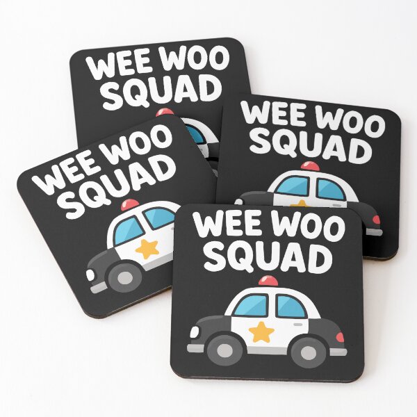 Item preview, Wee Woo Squad Police designed and sold by Lichtisign.