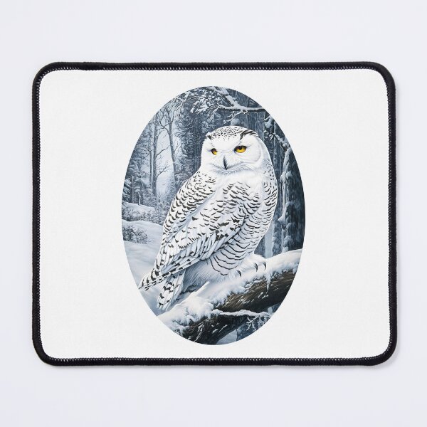 Item preview, Snowy Owl In The Winter Forest designed and sold by AlchemyColor.