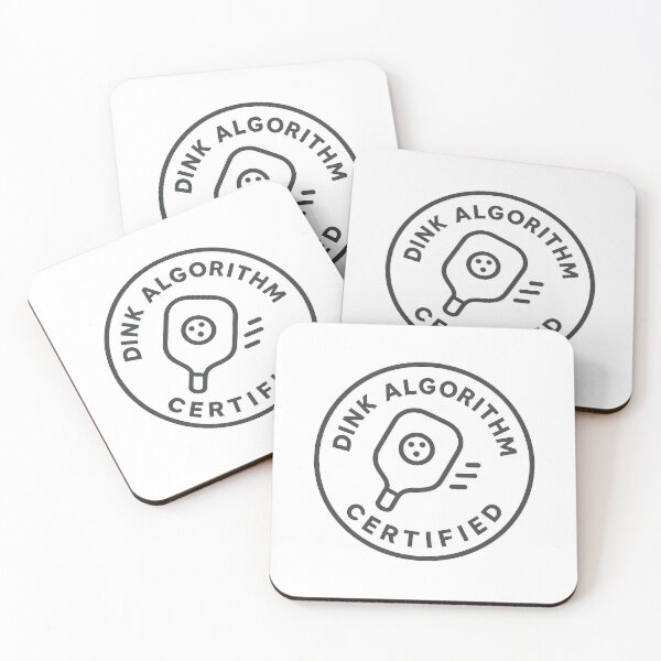 Item preview, Dink Algorithm Certified – Minimal Pickleball Tech Meme designed and sold by techy-rrr.