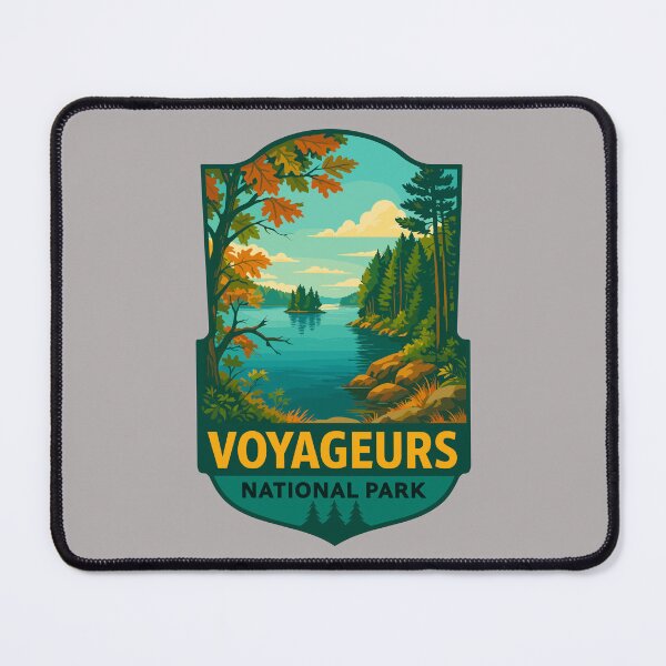 Item preview, Voyageurs National Park Minnesota Lake Sticker designed and sold by Ismeal Von.