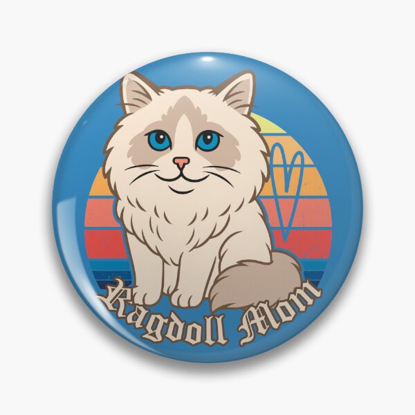 Item preview, Retro Ragdoll Cat Mom Vintage designed and sold by kaszczyszko.