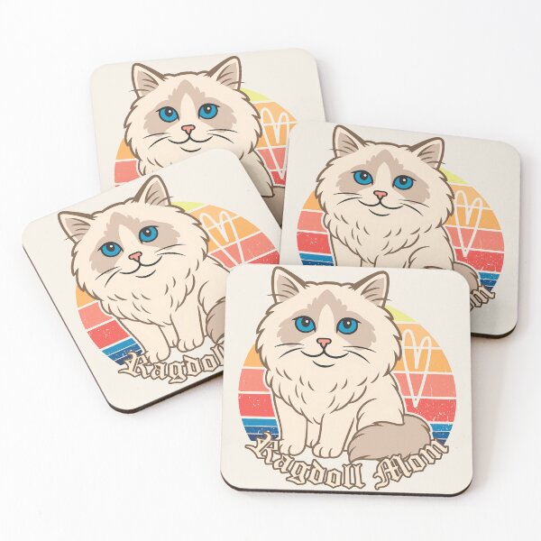 Item preview, Retro Ragdoll Cat Mom Vintage designed and sold by kaszczyszko.
