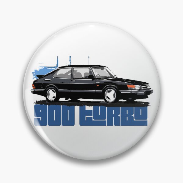 Item preview, Classic 80s 900 Turbo Coupe – Retro Swedish Car Design designed and sold by tupaffi.