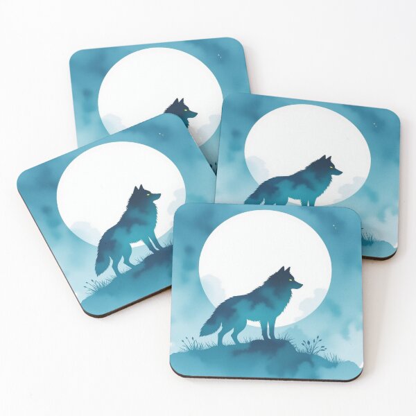 Item preview, Blue Wolf designed and sold by Gabriela McDaniel.