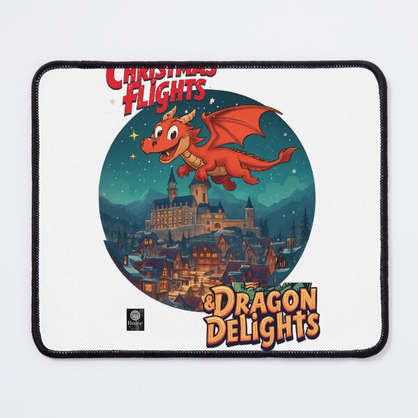 Item preview, Christmas Flights & Dragon Delights designed and sold by HOUSE OF TIST.