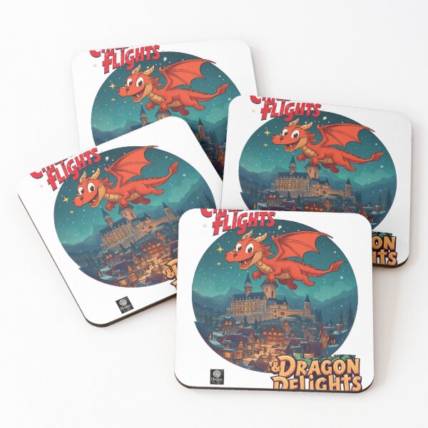 Item preview, Christmas Flights & Dragon Delights designed and sold by HOUSE OF TIST.