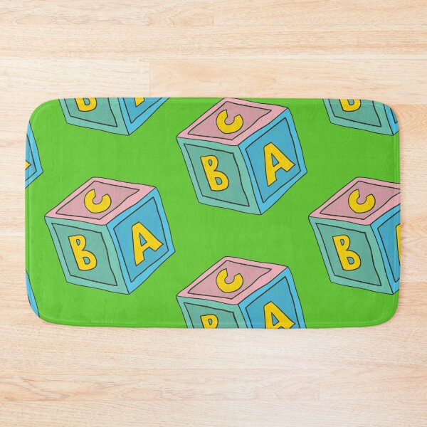 Item preview, kids building abc blocks design designed and sold by ArtbyRushawna1.