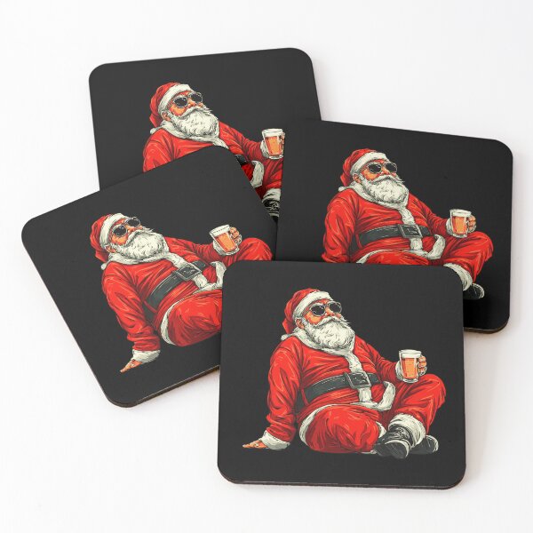 Item preview, Cool Santa Sunglasses Beer Holiday designed and sold by k3rstman1.