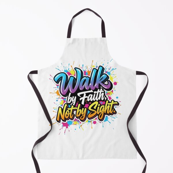 Item preview, Walk By Faith Not By Sight Dynamic Street Art Tee designed and sold by FitnWear.