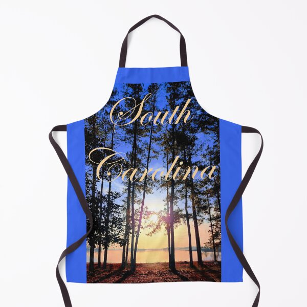 Item preview, South Carolina USA - State souvenir design- vibrant sunset over lake designed and sold by ABG Inspirational Art.