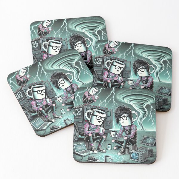 Item preview, Mr. Coffee Storm Chaser designed and sold by Occupational  Horrors.