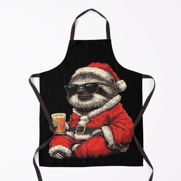 Item preview, Cool Sloth Santa Sunglasses Beer Christmas designed and sold by k3rstman1.