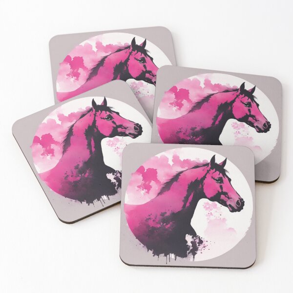 Item preview, Pink Horse designed and sold by Gabriela McDaniel.
