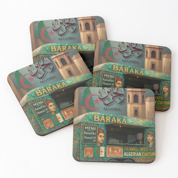 Item preview, Algerian Food Truck Baraka – Algerian Calligraphy & Culture designed and sold by NorthernDk_art .