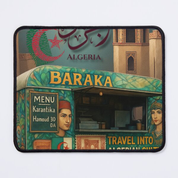Item preview, Algerian Food Truck Baraka – Algerian Calligraphy & Culture designed and sold by NorthernDk_art .