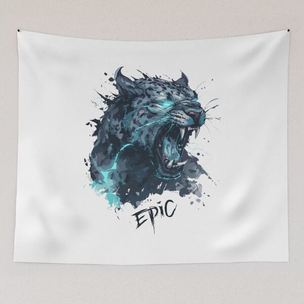 Item preview, Winter Magic Cat – Snow Leopard Fantasy Design designed and sold by KZurHTPC.