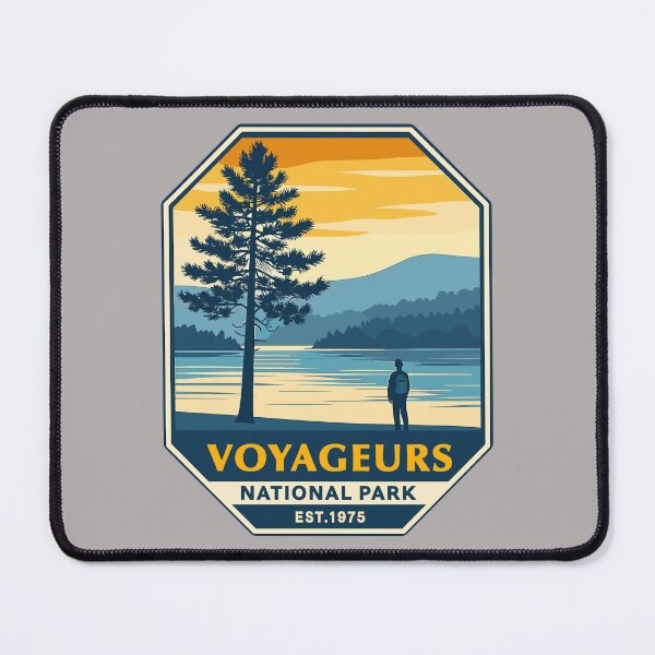 Item preview, Voyageurs National Park Minnesota Lake Sticker designed and sold by Ismeal Von.