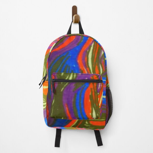 Item preview, waves fluorescence colorful abstract design designed and sold by SmashingDeals.