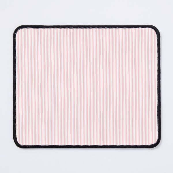 Aperçu de l'œuvre Ticking Stripe - Cache-cache - rose créée et vendue par Stephanie Fiona Design.