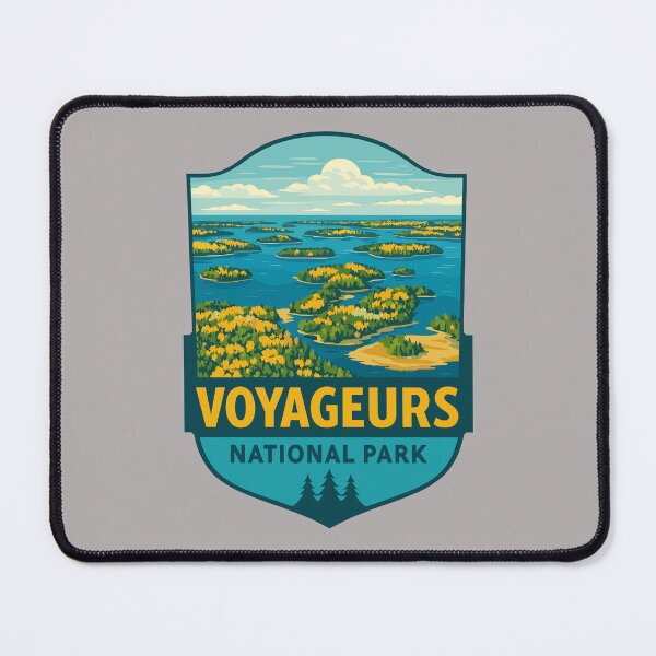 Item preview, Voyageurs National Park Minnesota Lake Sticker designed and sold by Ismeal Von.