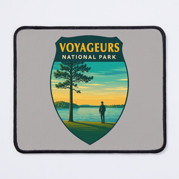 Item preview, Voyageurs National Park Minnesota Lake Sticker designed and sold by Ismeal Von.