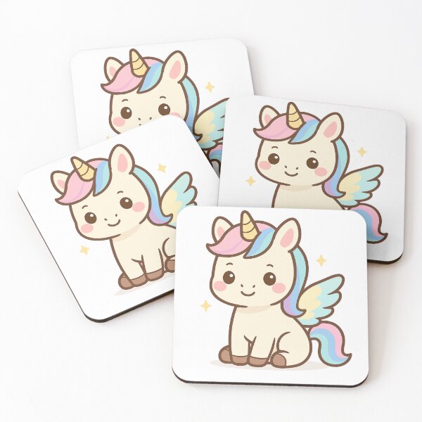 Item preview, Kawaii Pegasus Spirit – Freedom Pastel Mythical Art | CutiVerse designed and sold by CutiVerse.
