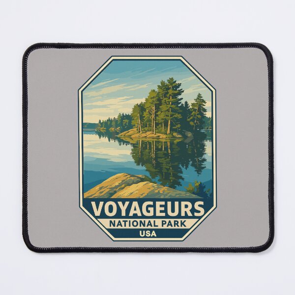 Item preview, Voyageurs National Park Minnesota Lake Sticker designed and sold by Ismeal Von.