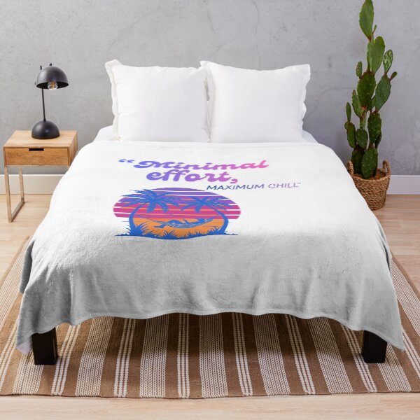 Item preview, Minimal Effort Maximum Chill Viby Quote Design designed and sold by SloganSauce.