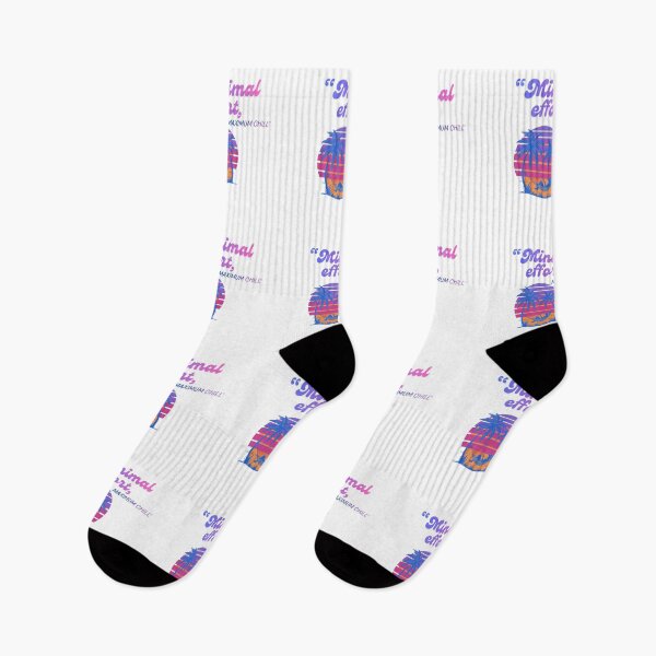 Item preview, Minimal Effort Maximum Chill Viby Quote Design designed and sold by SloganSauce.