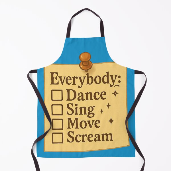 Item preview, florence and the machine inspired Everybody Checklist – Dance Sing Move Scream Witchy Aesthetic Sticky Note Design designed and sold by From Cyryl with Love.