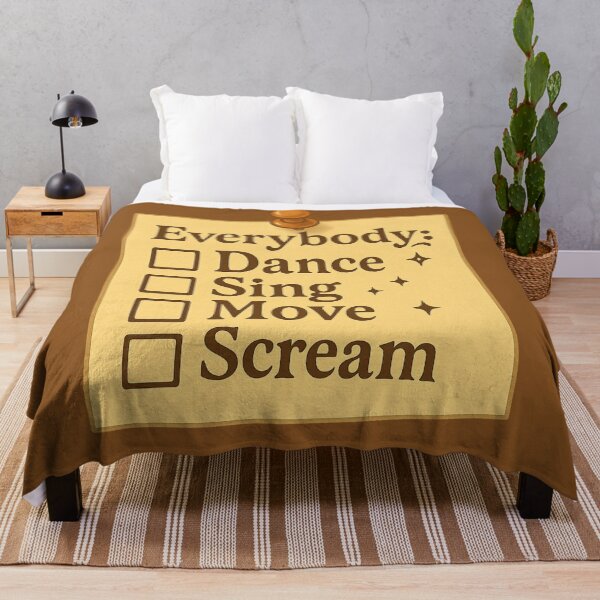 Item preview, florence and the machine inspired Everybody Checklist – Dance Sing Move Scream Witchy Aesthetic Sticky Note Design designed and sold by From Cyryl with Love.