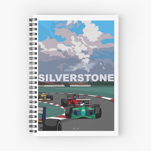 Item preview, Silverstone designed and sold by Alt_ Illustrations.
