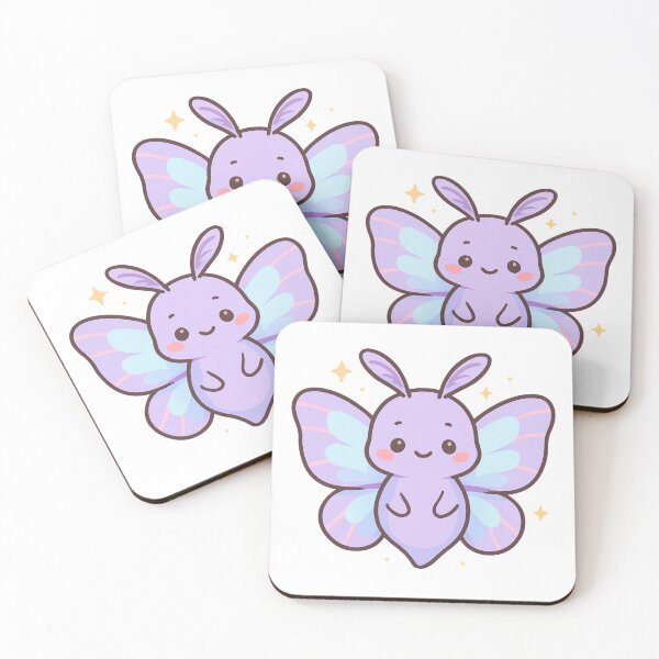 Item preview, Kawaii Fairy Moth Spirit – Dreamlight Pastel Mythical Art | CutiVerse designed and sold by CutiVerse.