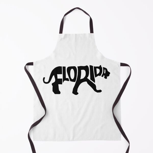 Item preview, Florida Panther Silhouette Word Art - Big Cat State Graphic designed and sold by denip.