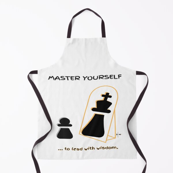 Item preview, Master Yourself - Pawn to King Chess Motivation designed and sold by PawnShiftGoods.