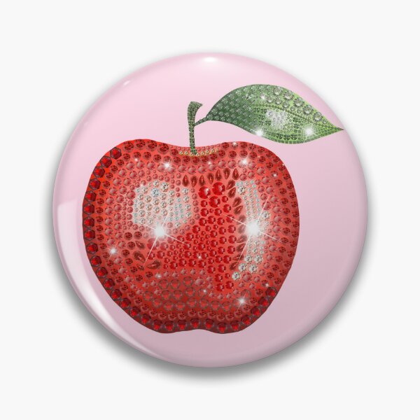 Item preview, Everyday Gliittercore | Bejeweled Apple Disco Fruit designed and sold by Parasocialite.